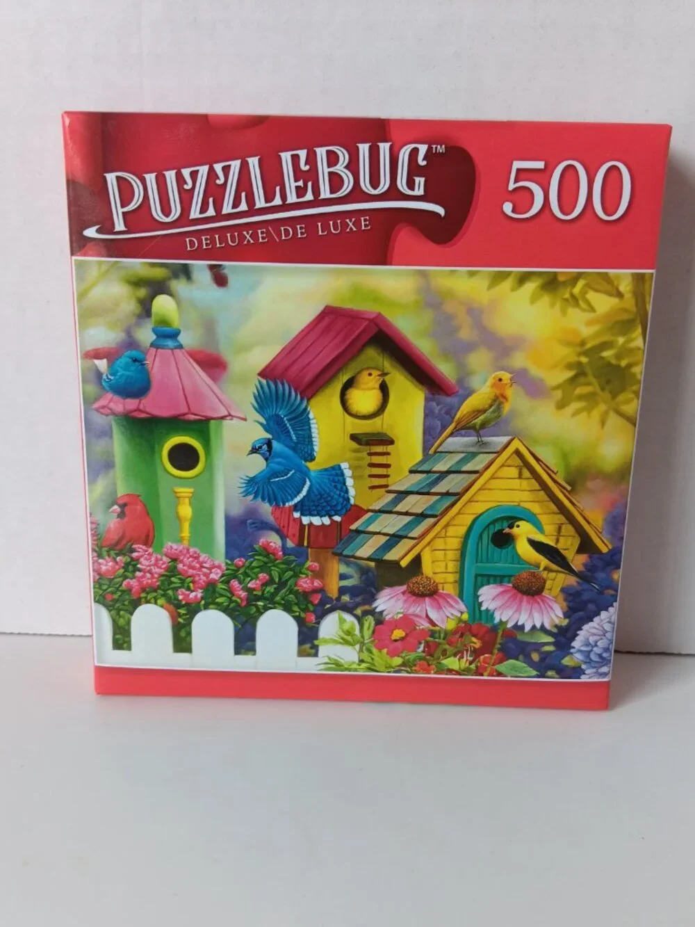 (5) 500 Piece PuzzleBug Cardboard Jigsaw Puzzles